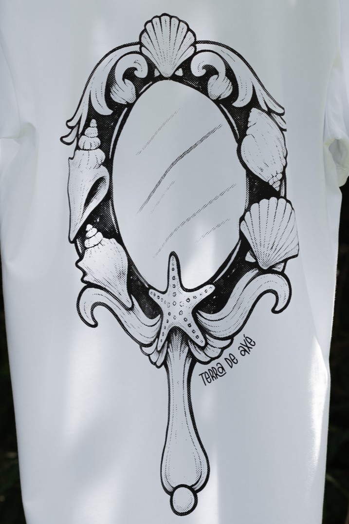 Camiseta Oversized Iemanjá - Coleção Primeiro Toque