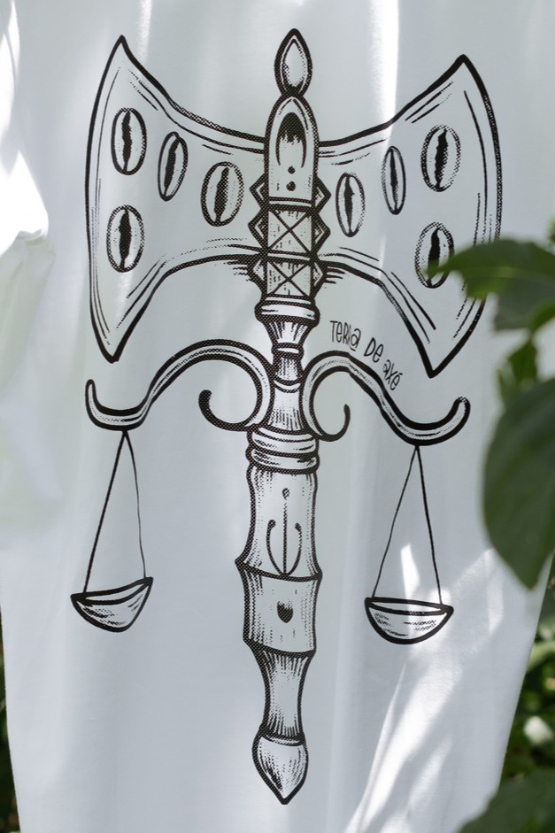 Camiseta Oversized Xangô - Coleção Primeiro Toque