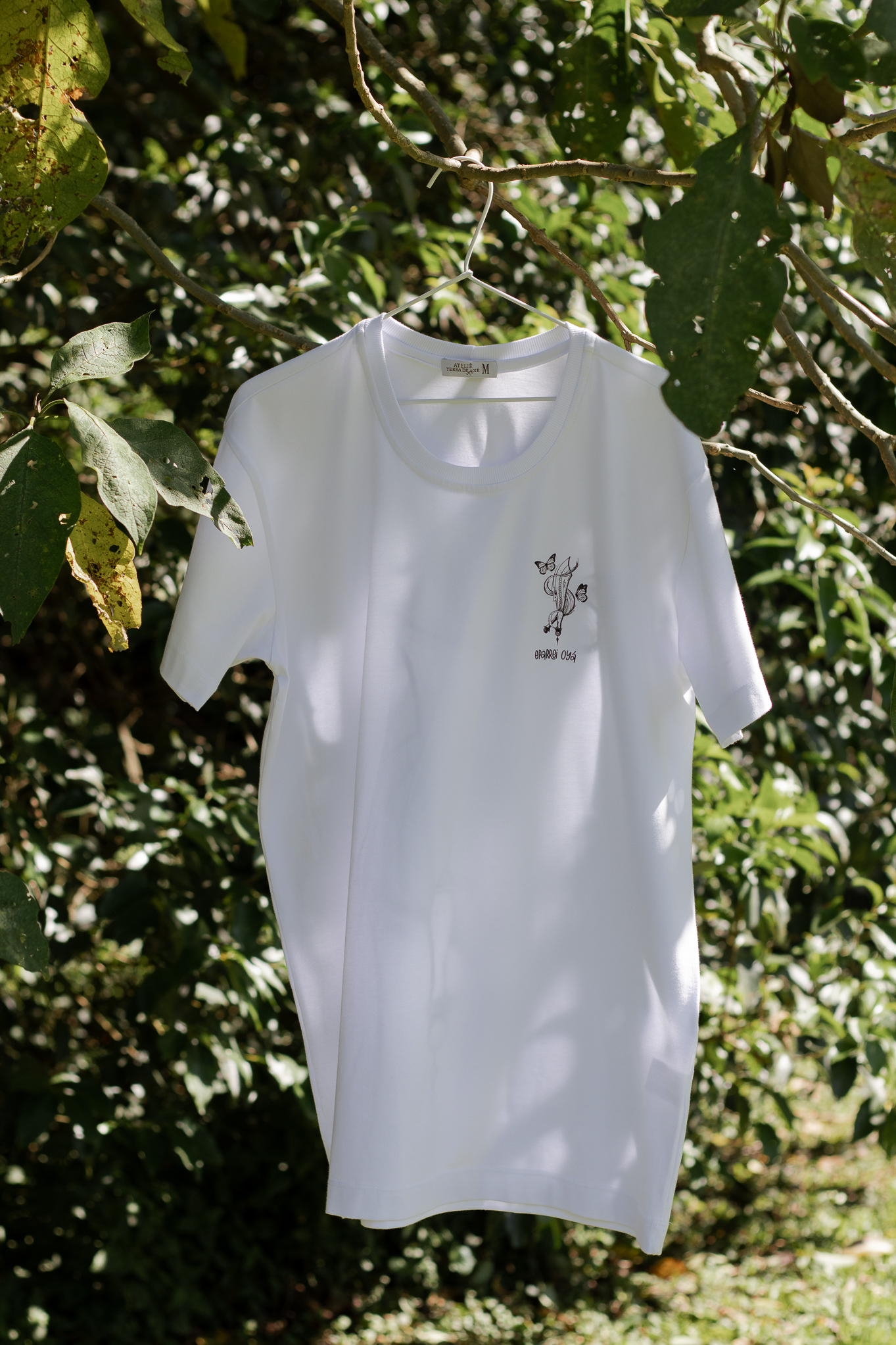 Camiseta Unissex Iansã - Coleção Primeiro Toque - Costas