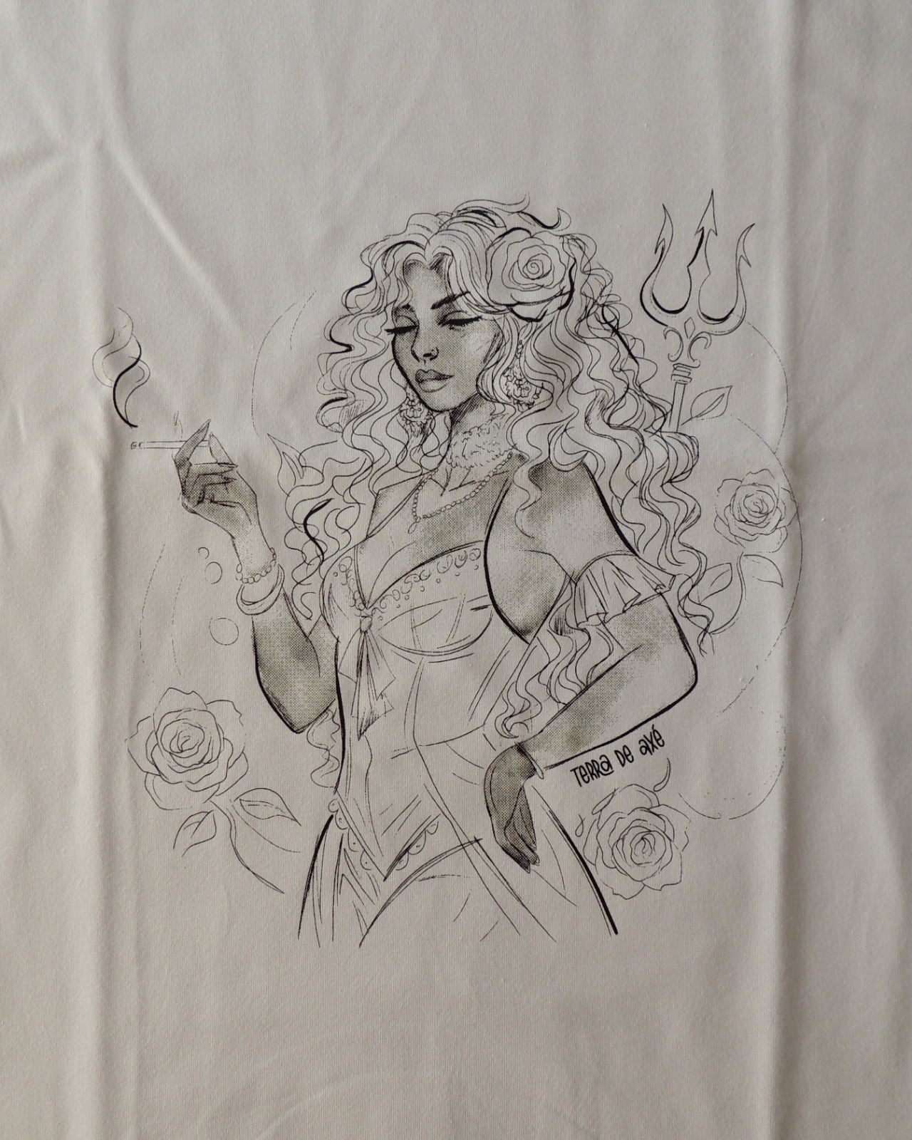 Camiseta Oversized Pomba Gira - Coleção Ponto Firmado