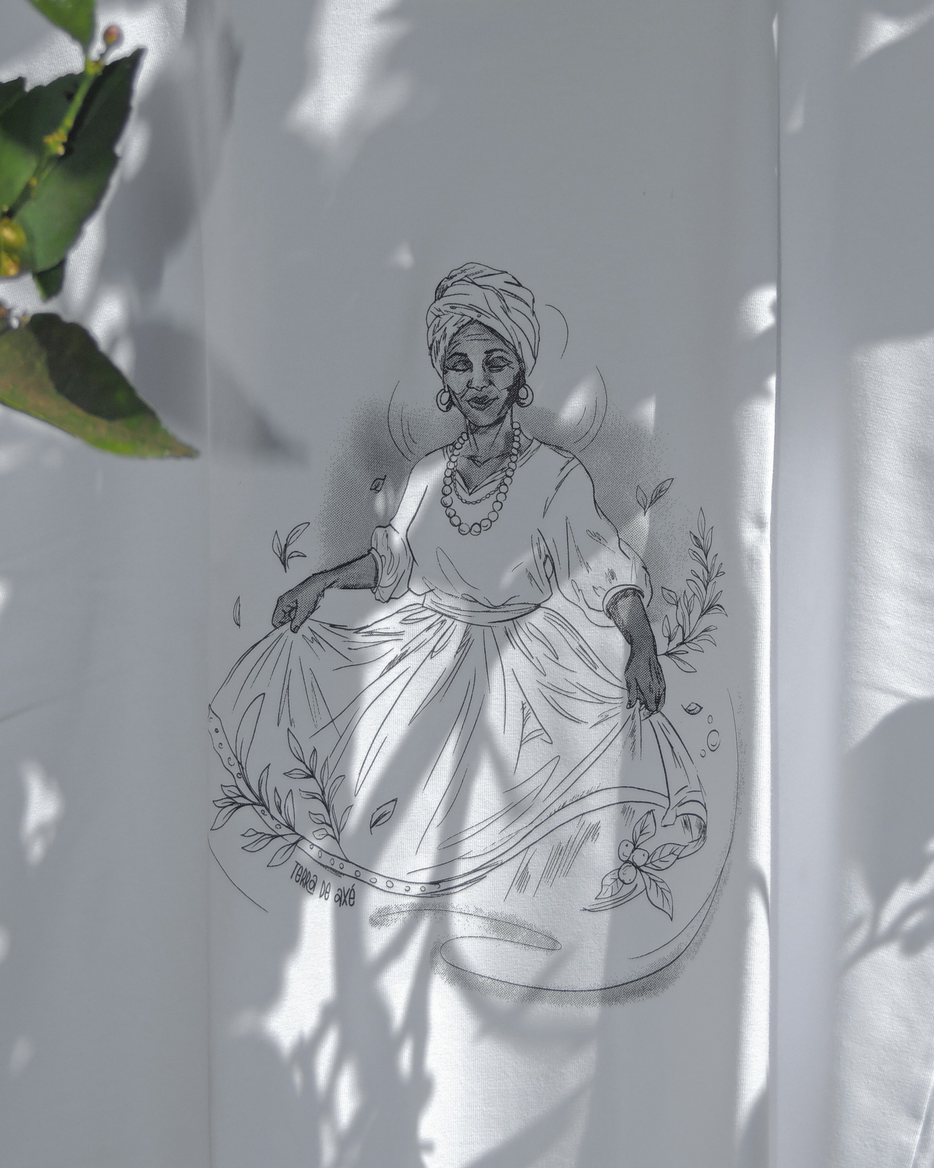 Camiseta Unissex Baiana - Coleção Ponto Firmado