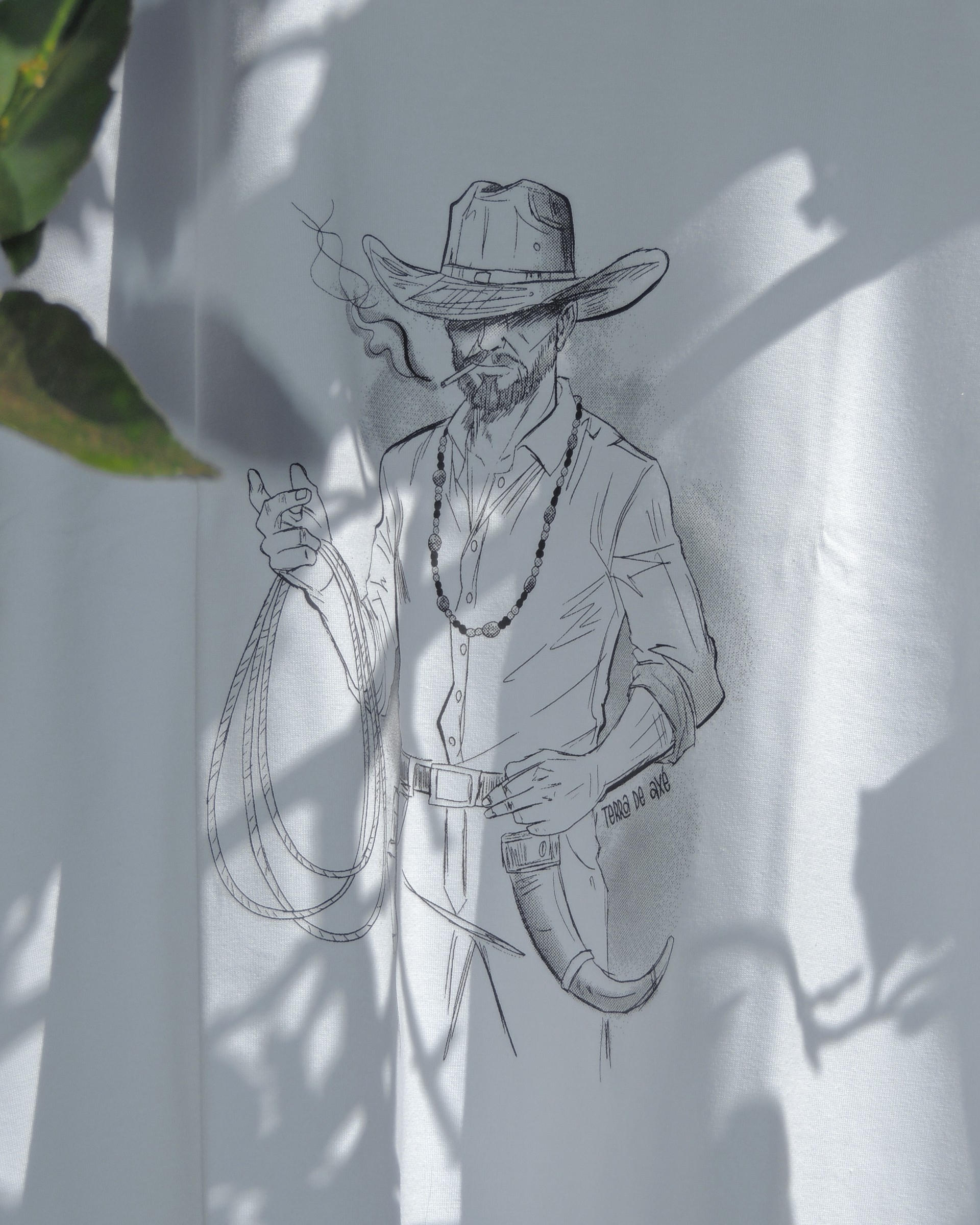 Camiseta Unissex Boiadeiro - Coleção Ponto Firmado